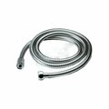 American Imaginations 72 in. Stainless Steel Chrome Shower Hose AI-37777